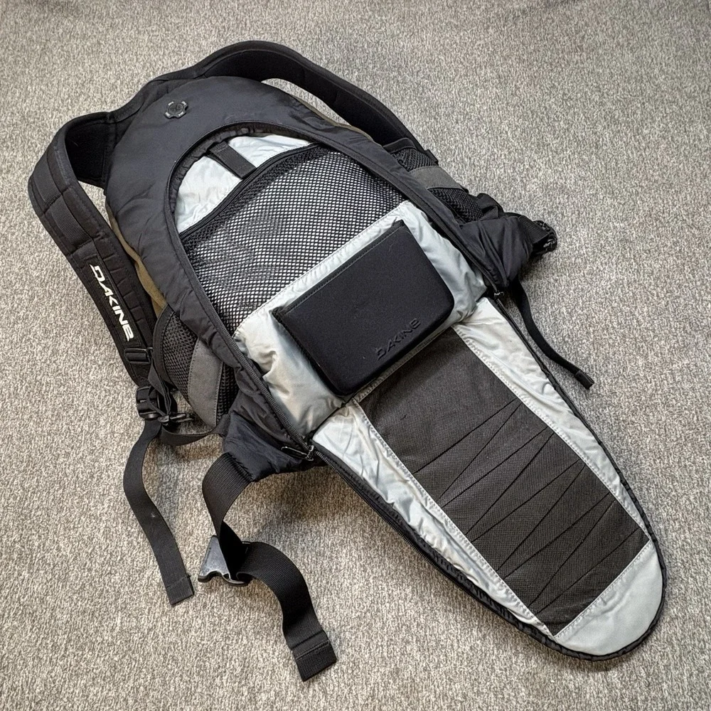 Dakine Element Backpack Brown Black Pockets Campus School Laptops Travel MTB